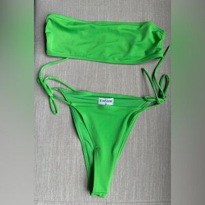 ICON Green Bikini Set